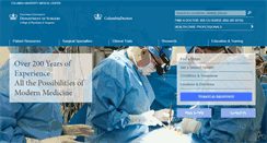 Desktop Screenshot of columbiasurgery.org